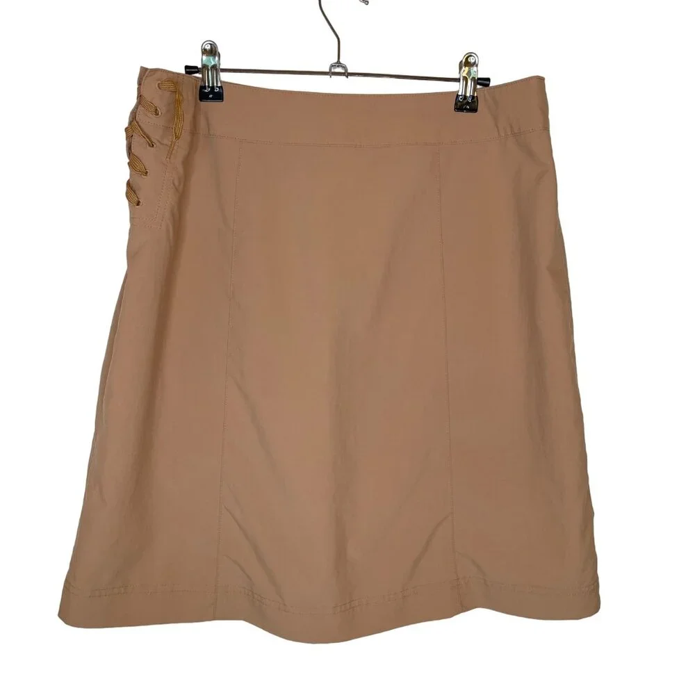 Patagonia "Water Girl" A-Line Lace-Up Skirt, 8 - Picture 2 of 5